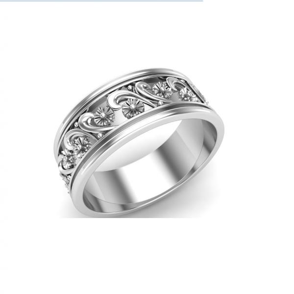 Silver Ring Diya